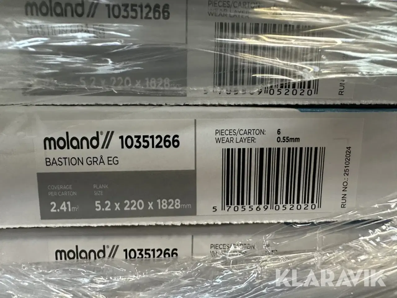 Billede 6 - Gulv Moland Bastion Wideplank Design Eg Grå - 98,81m2
