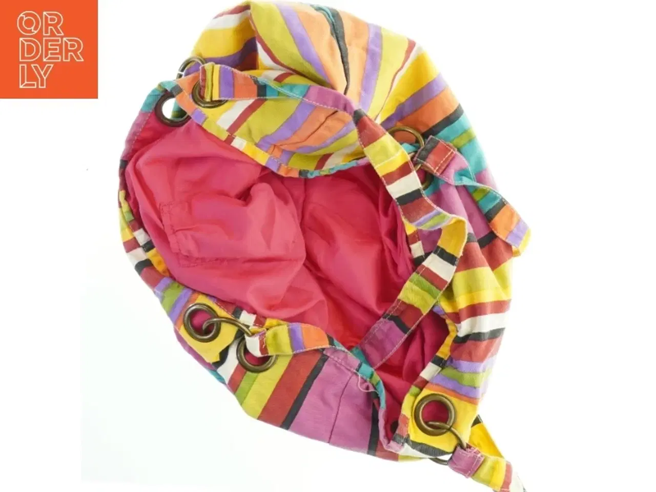 Billede 2 - Stribet taske (str. 35 cm)