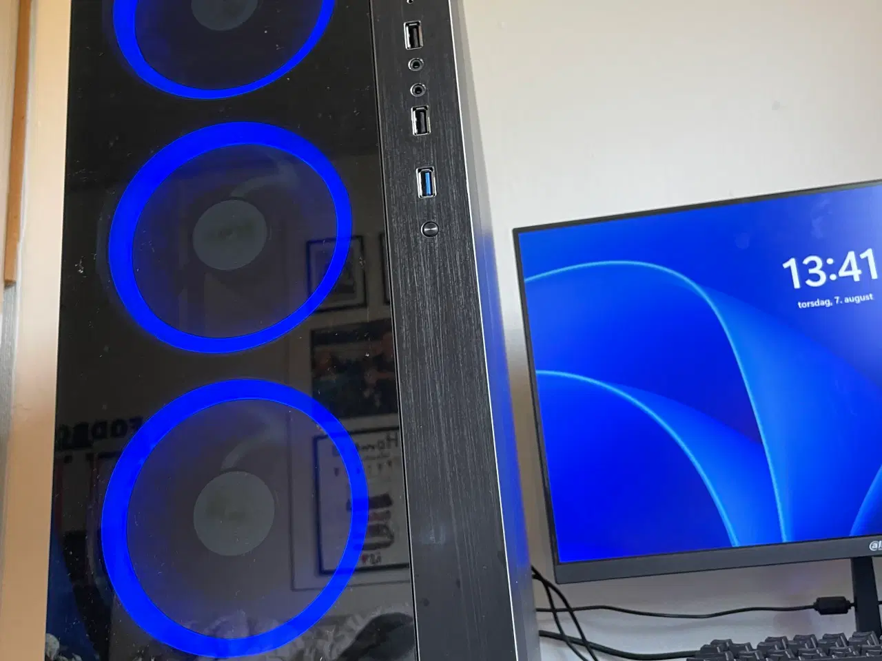 Billede 5 - Gamer pc tilhører gamin pc, skærm, mus, keyboard o