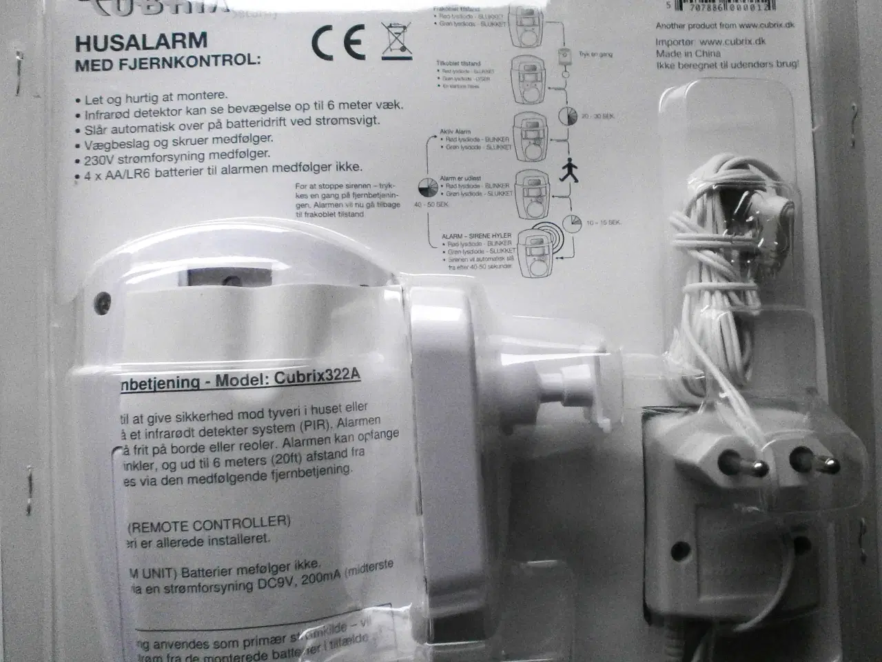 Billede 2 - Ny Trådløs ALARM - Perfekt Gave !