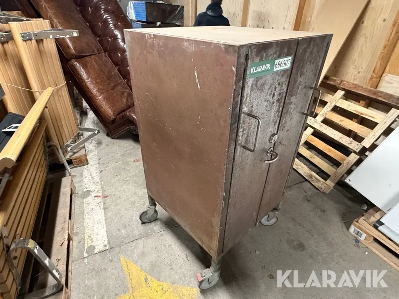 Billede 4 - Værkstedsskab på hjul