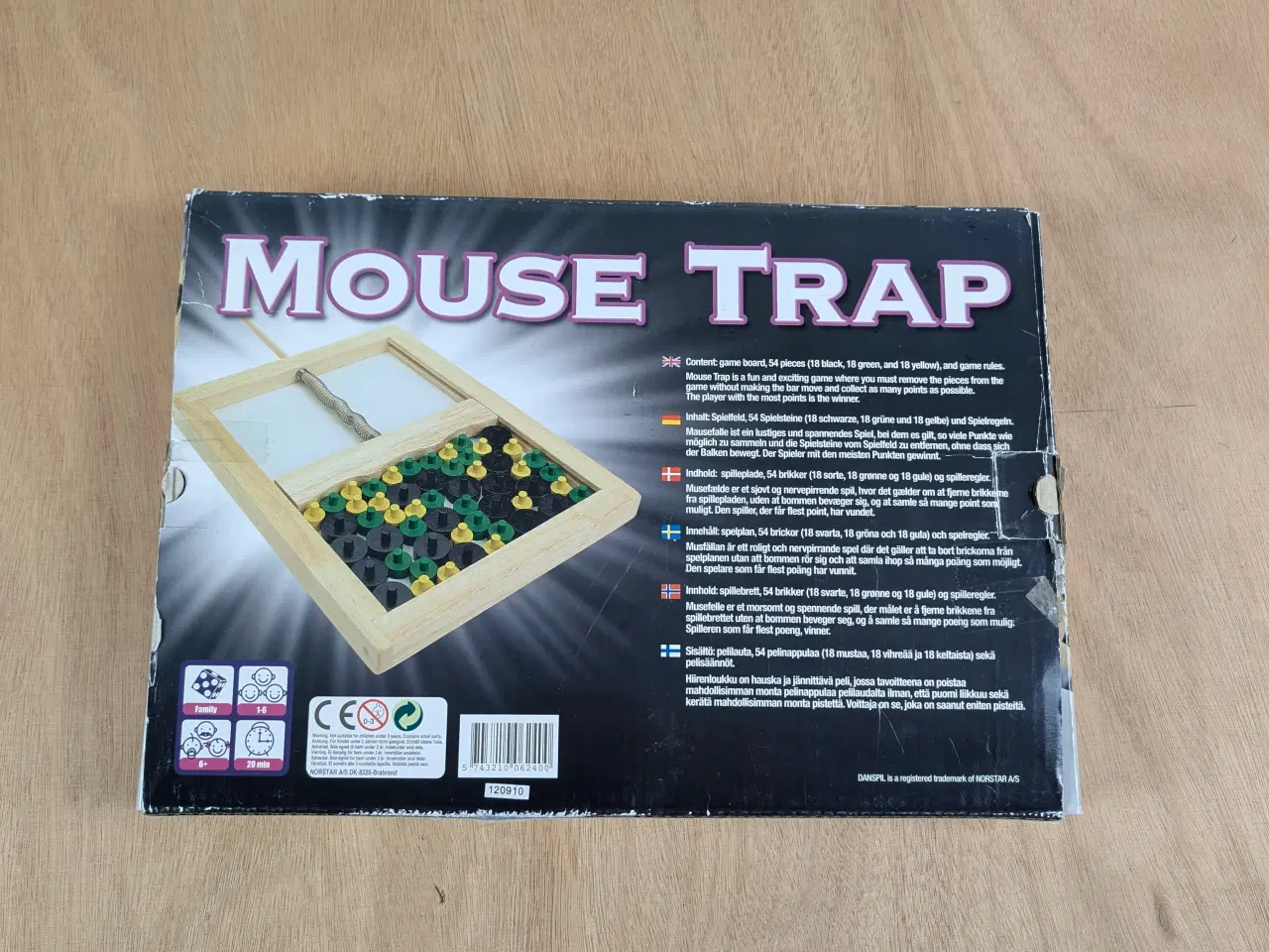 Billede 5 - Mouse Trap i træ - Brætspil