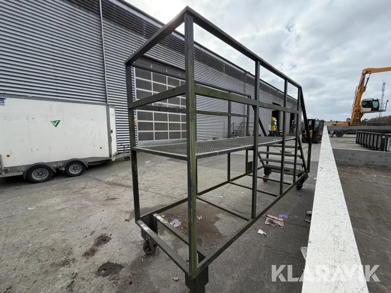 Billede 4 - Jern trappe