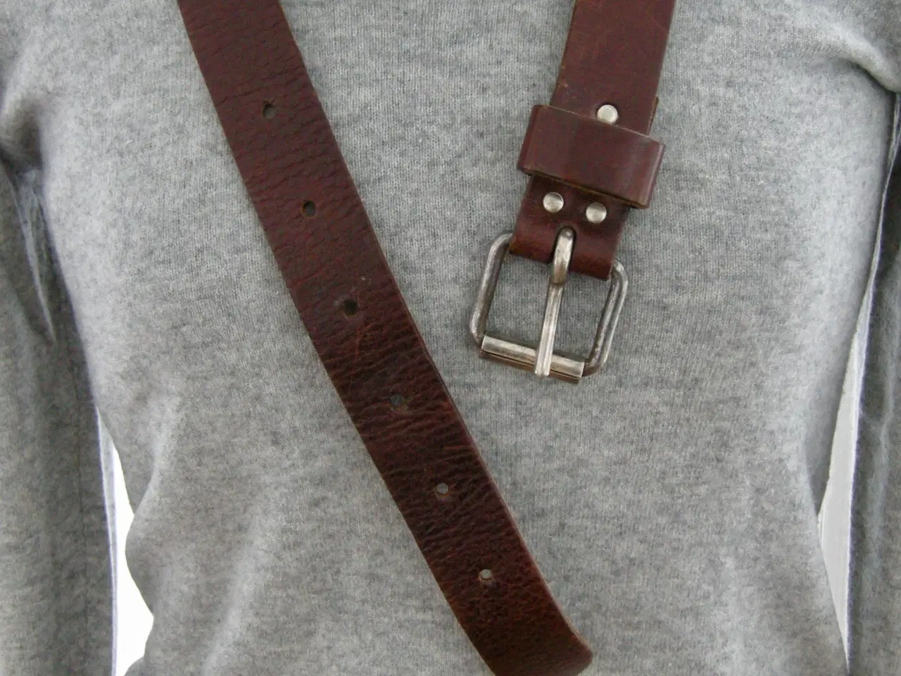 Billede 7 - Vintage læderbælte, Bæltekompagniet, Ægte læder