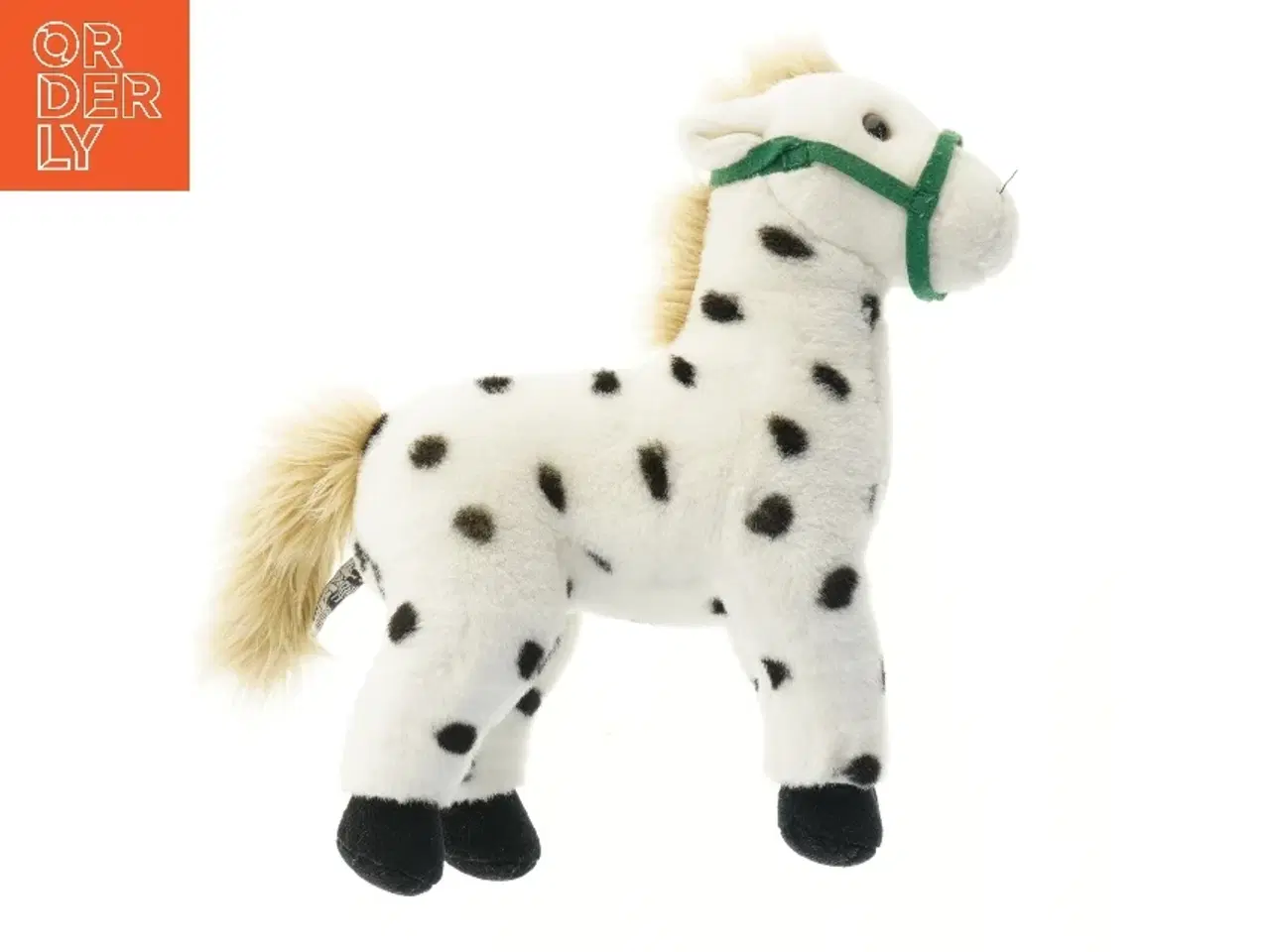 Billede 1 - Plys legetøjshest fra Softtoys (str. 33x37 cm)