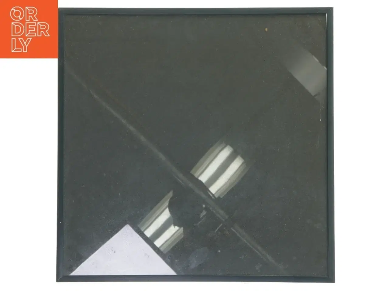 Billede 1 - Kvadratisk sort billedramme fra IKEA (str. 33x33 cm)