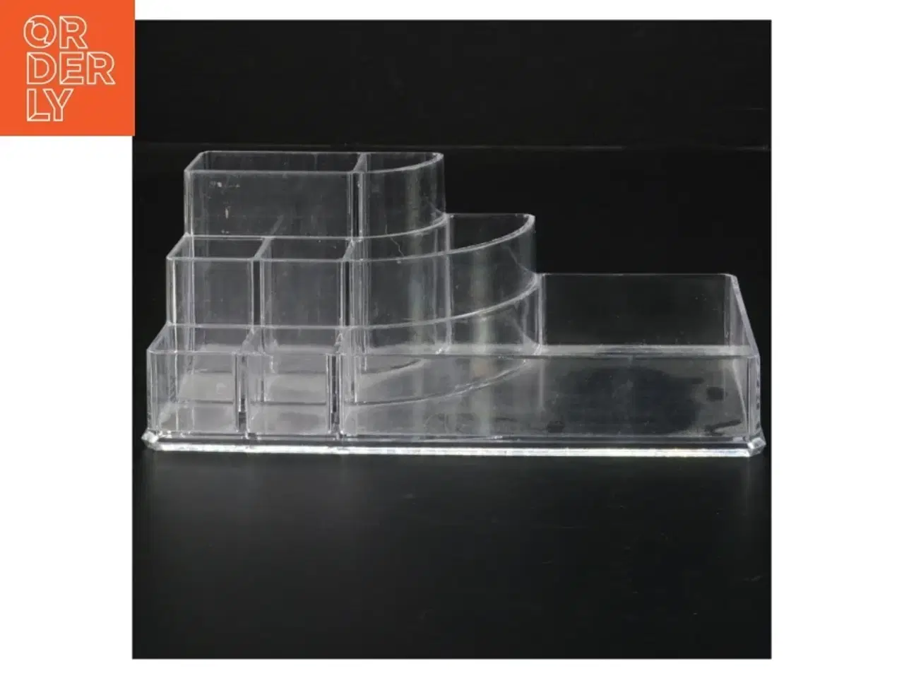 Billede 2 - Gennemsigtig plastik organisator (str. 17 x. 9,5 cm)