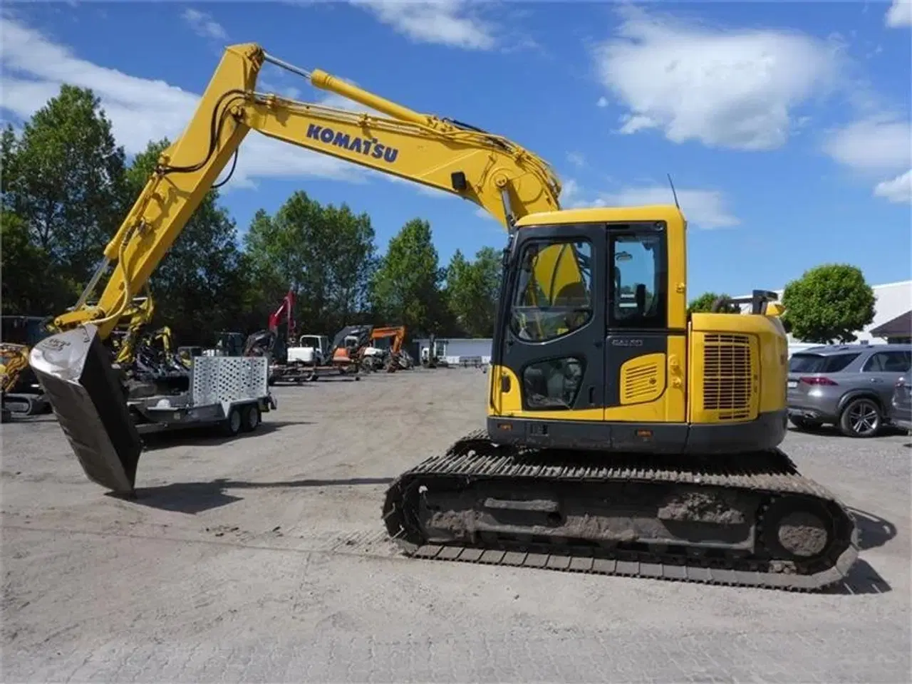 Billede 3 - Komatsu PC138 US-8 engcon rotortilt