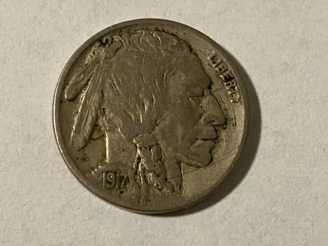Billede 1 - Buffalo Nickel 1917 USA