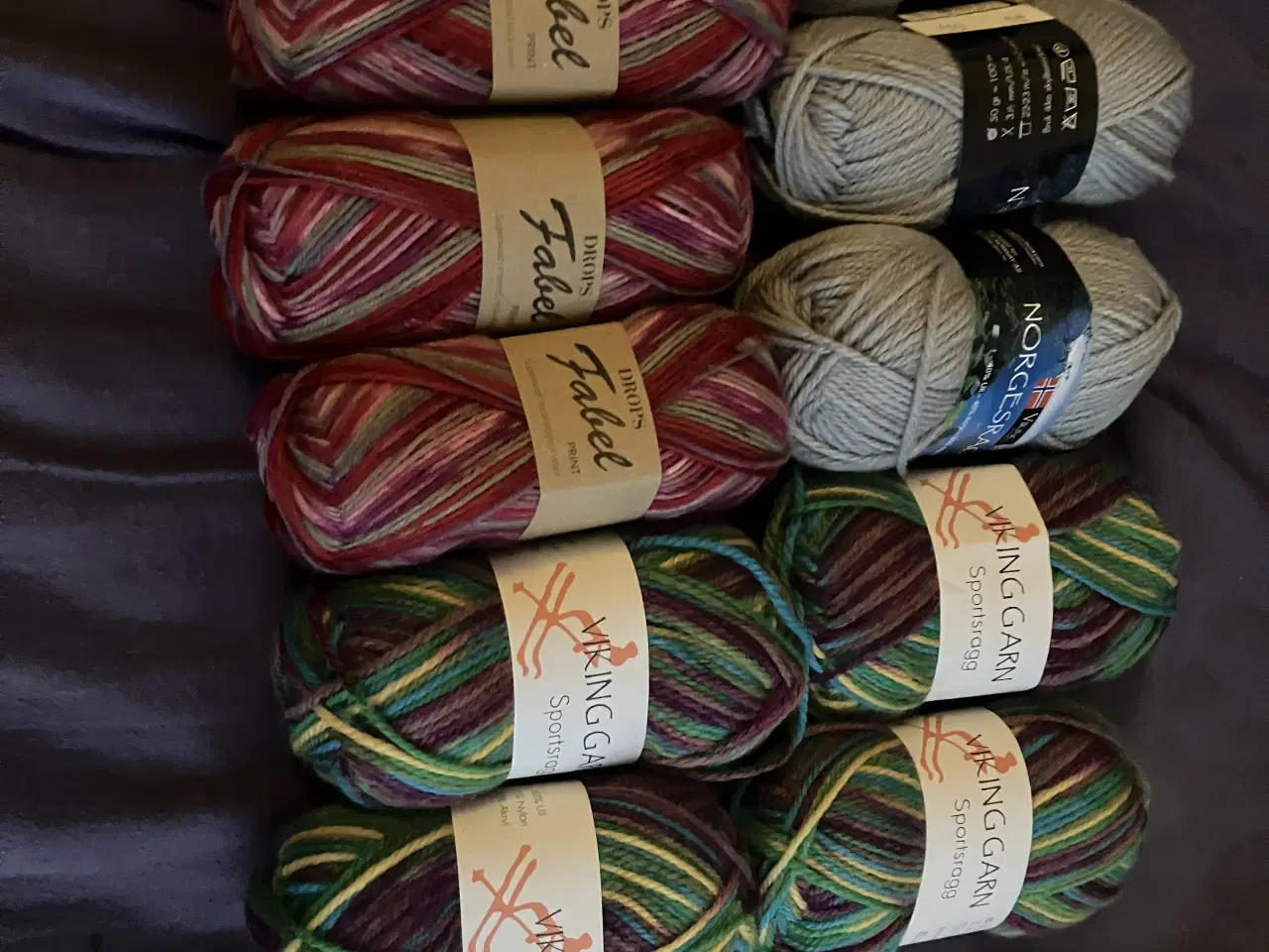Billede 1 - Strømpegarn 