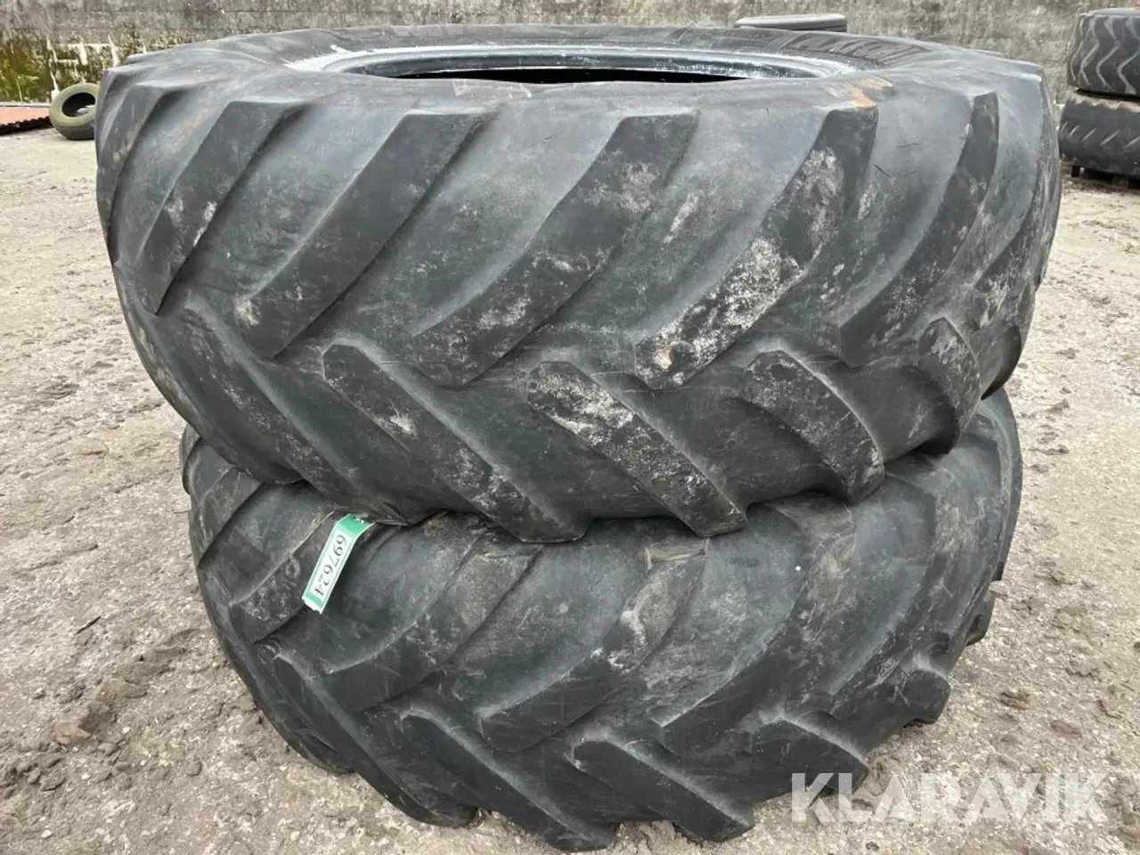 Billede 5 - Traktordæk Michelin Axiobib 710/75R42 - 2 styk