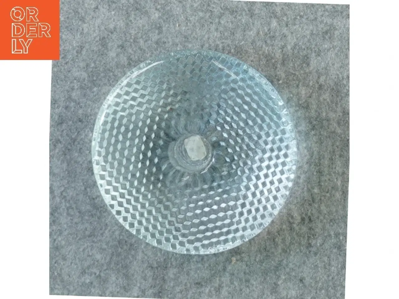 Billede 4 - Lysestage fra Holmegaard (str. 12 x 3 cm)