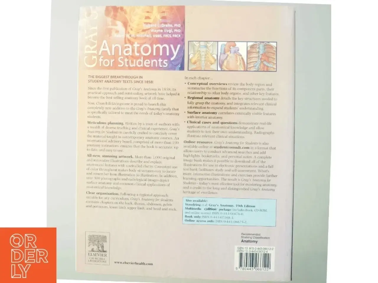 Billede 3 - Gray&#39;s anatomy for students (Bog)