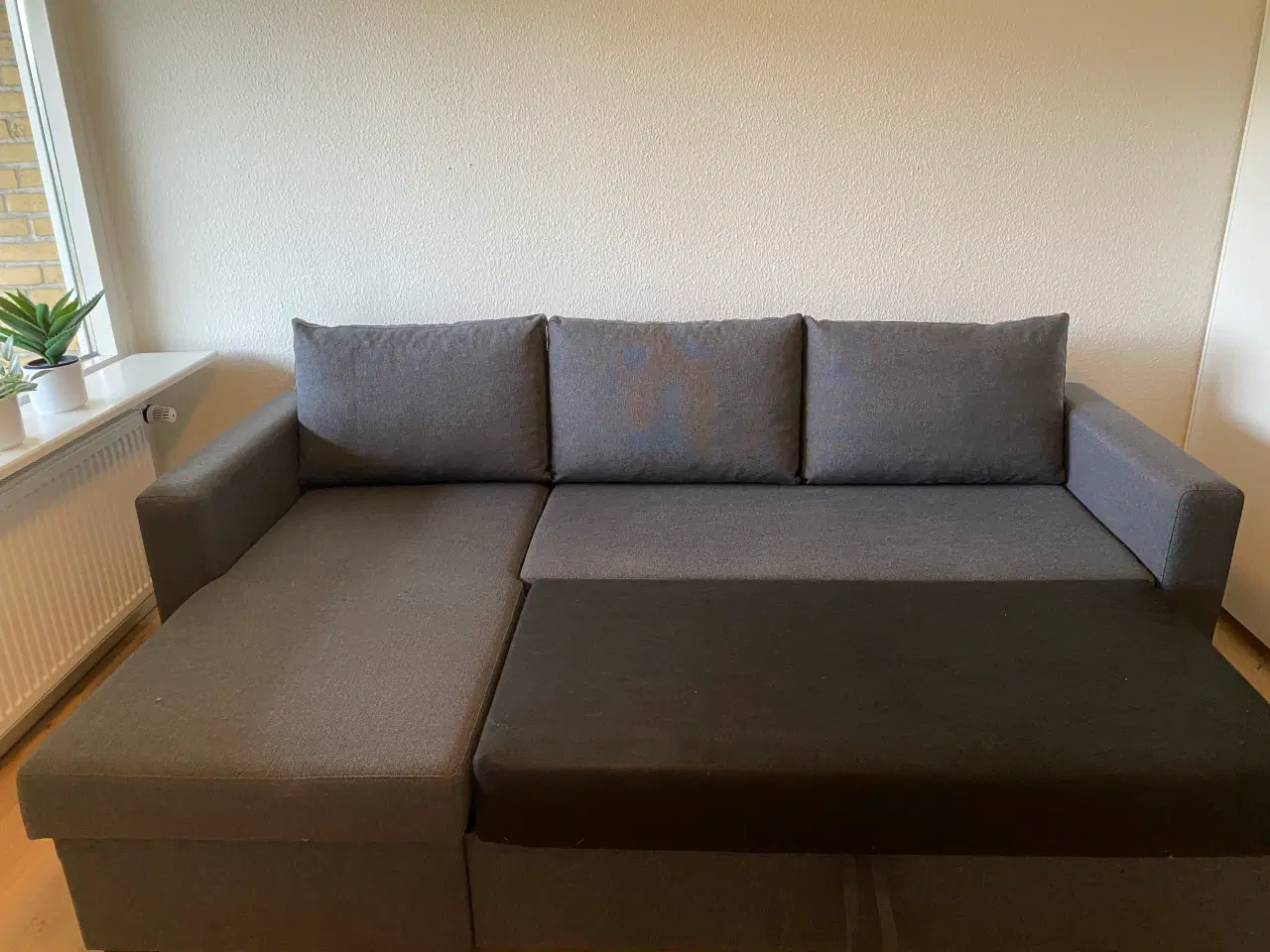 Billede 2 - Sovesofa med chaiselong 