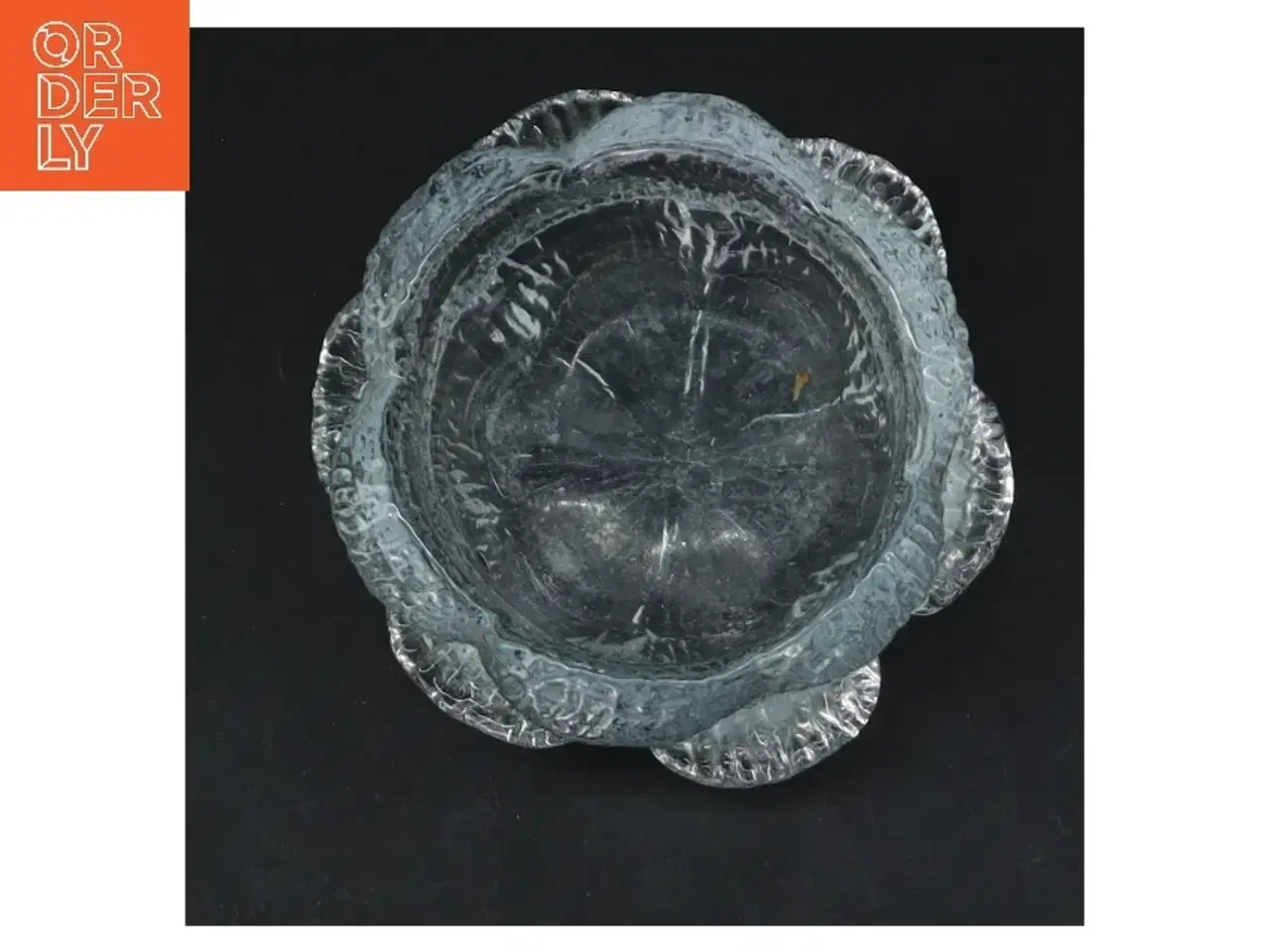 Billede 3 - Glas lysestage fra holmegaard (str. Ø 8,5 cm)