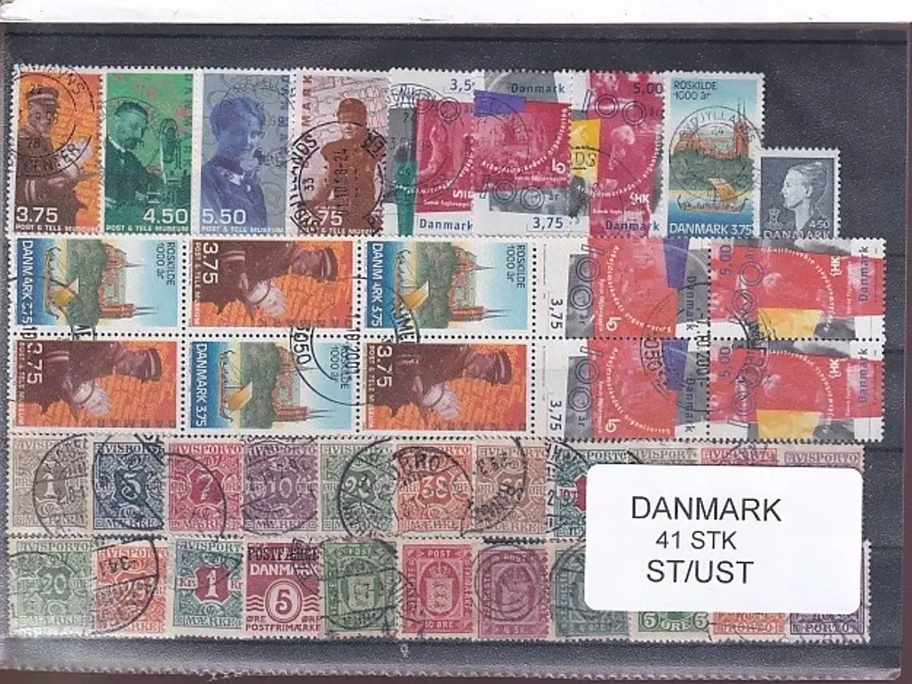 Billede 1 - Danmark Samling - 41 Stk. Stemplet/Ustemplet