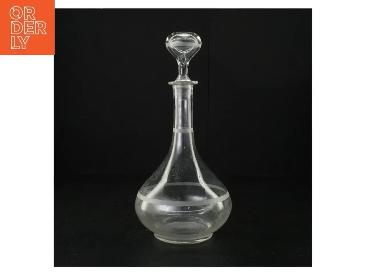 Billede 1 - Vintage Glasdekantér (str. 27 x 13 cm)