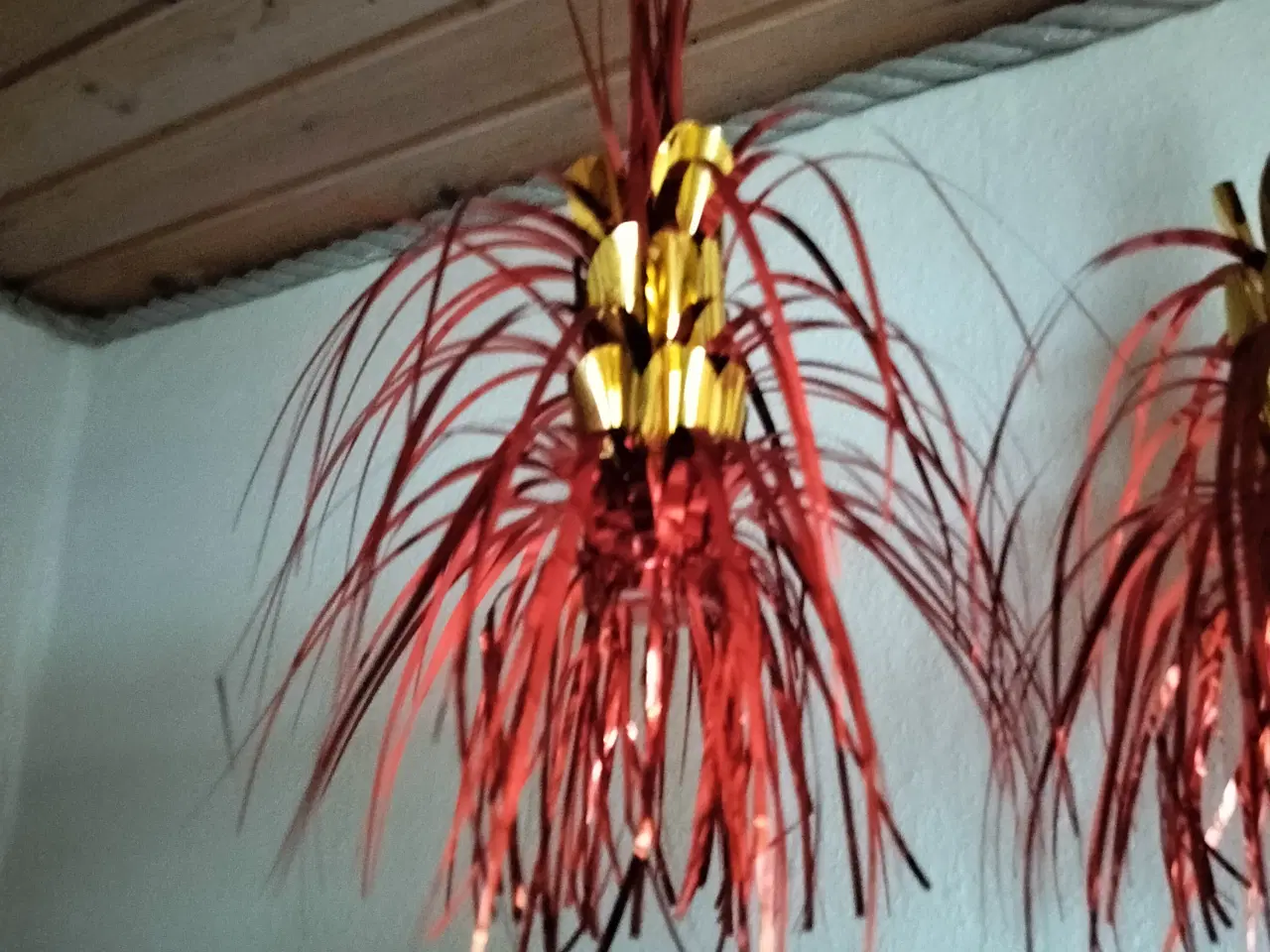 Billede 3 - 2 stk Gamle Kæmpe jule fontainer i folie