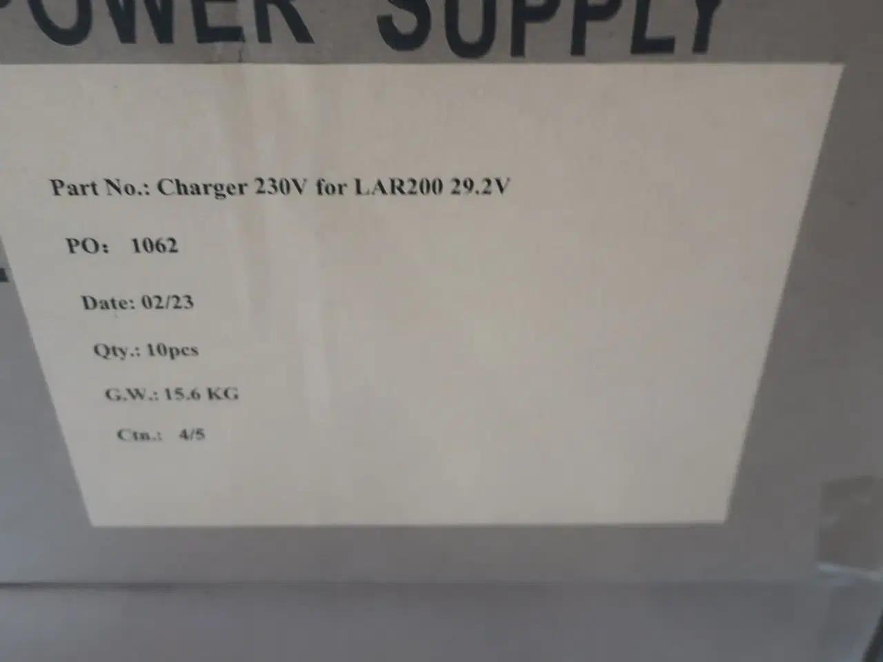 Billede 4 - 2 stk. ladere GREEN ENERGY for 29.2v LiFePO4 Battery