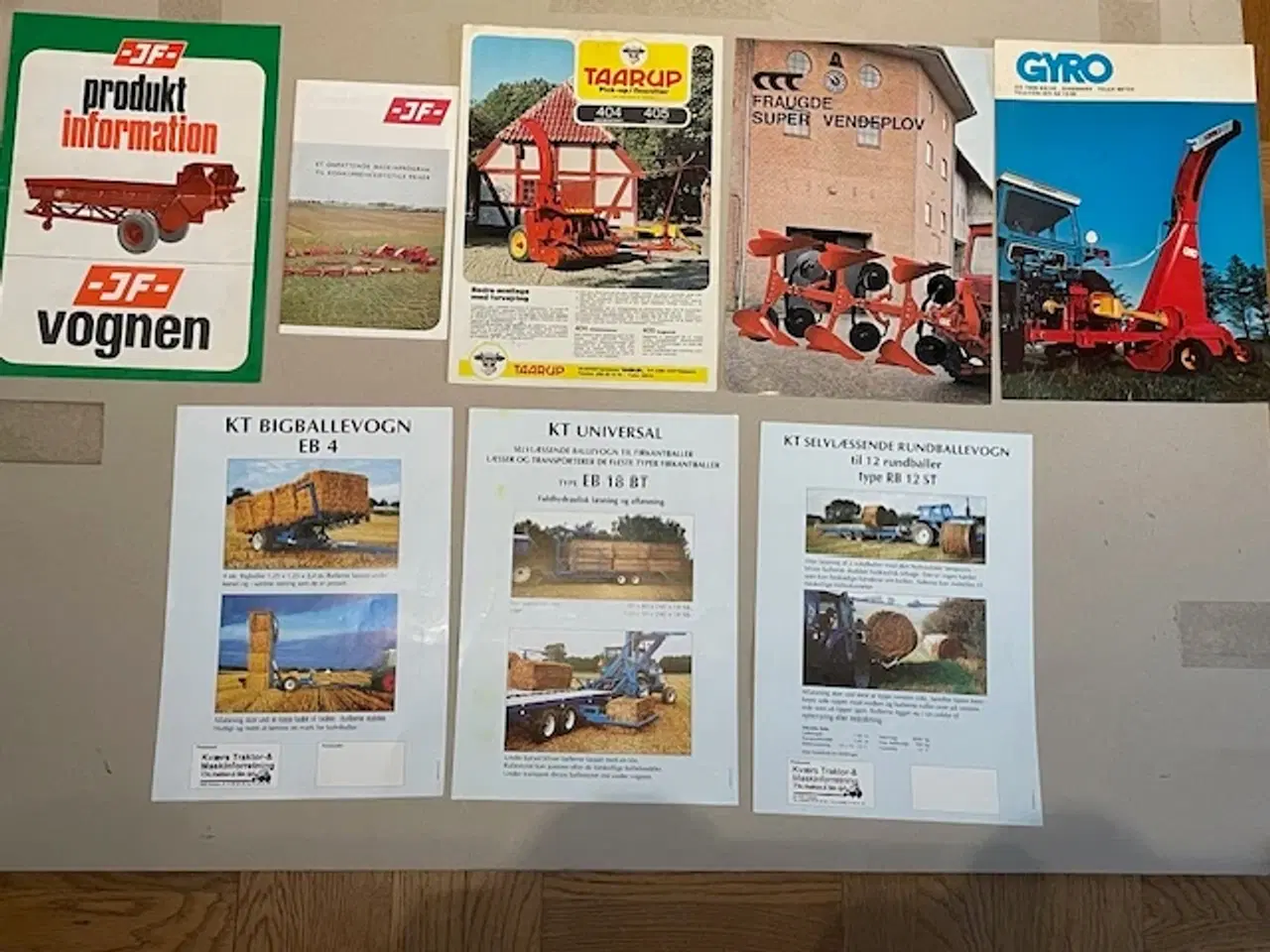 Billede 5 - Brochurer Traktor og maskiner