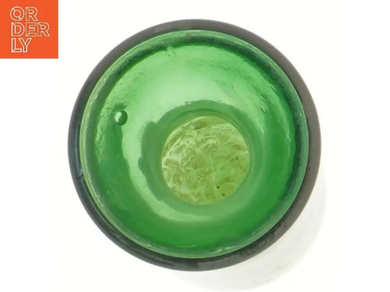 Billede 3 - Vintage grøn vase (str. 16 cm)