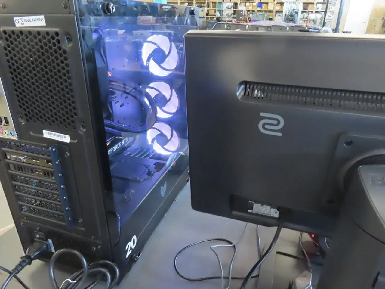 Billede 10 - Komplet Gaming PC med Skærm, Mus og tastetur (SHARK GAMING, BENQ, STEEL SERIES)