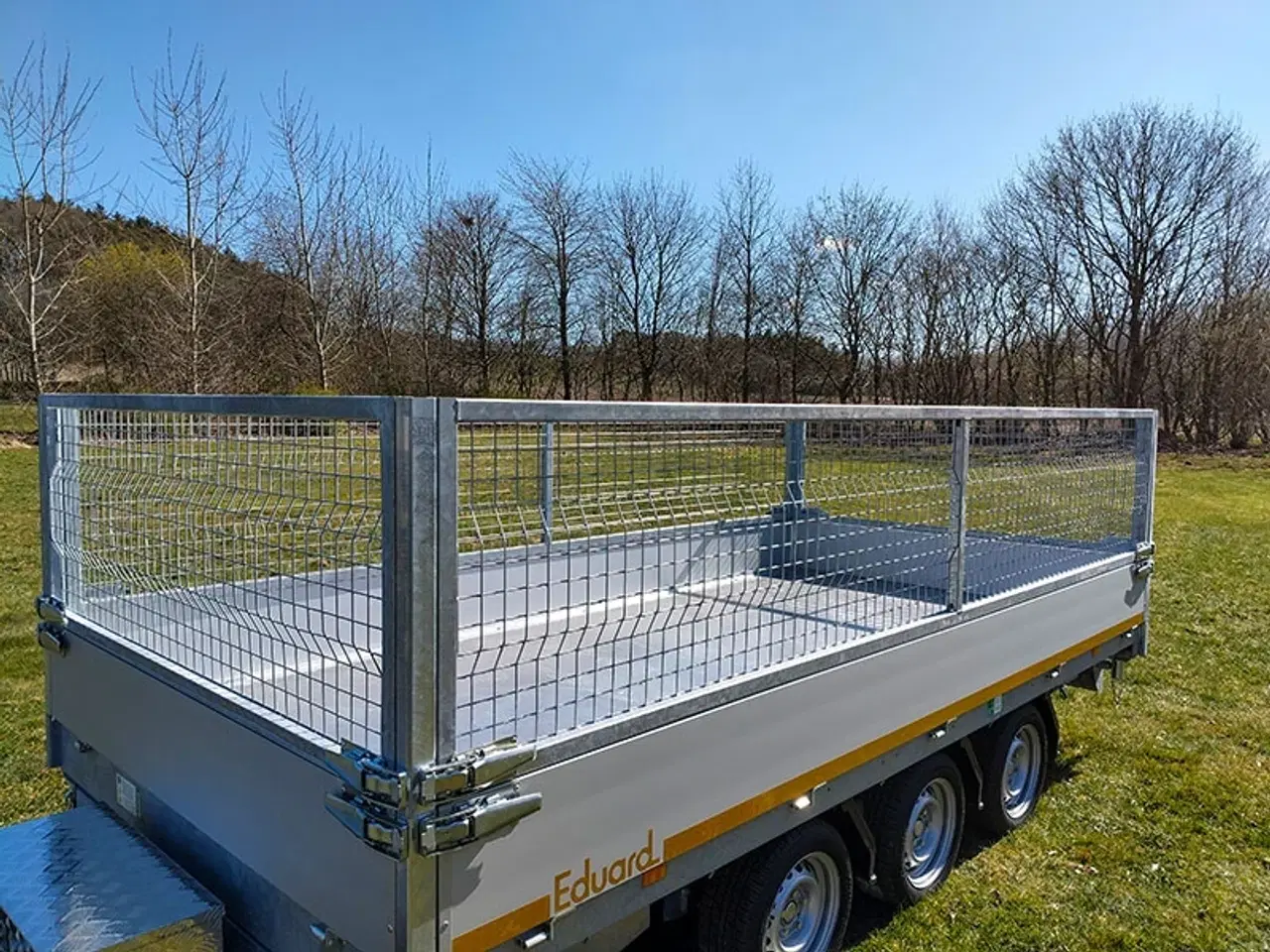 Billede 4 - Gittersider til Eduard trailer 4020