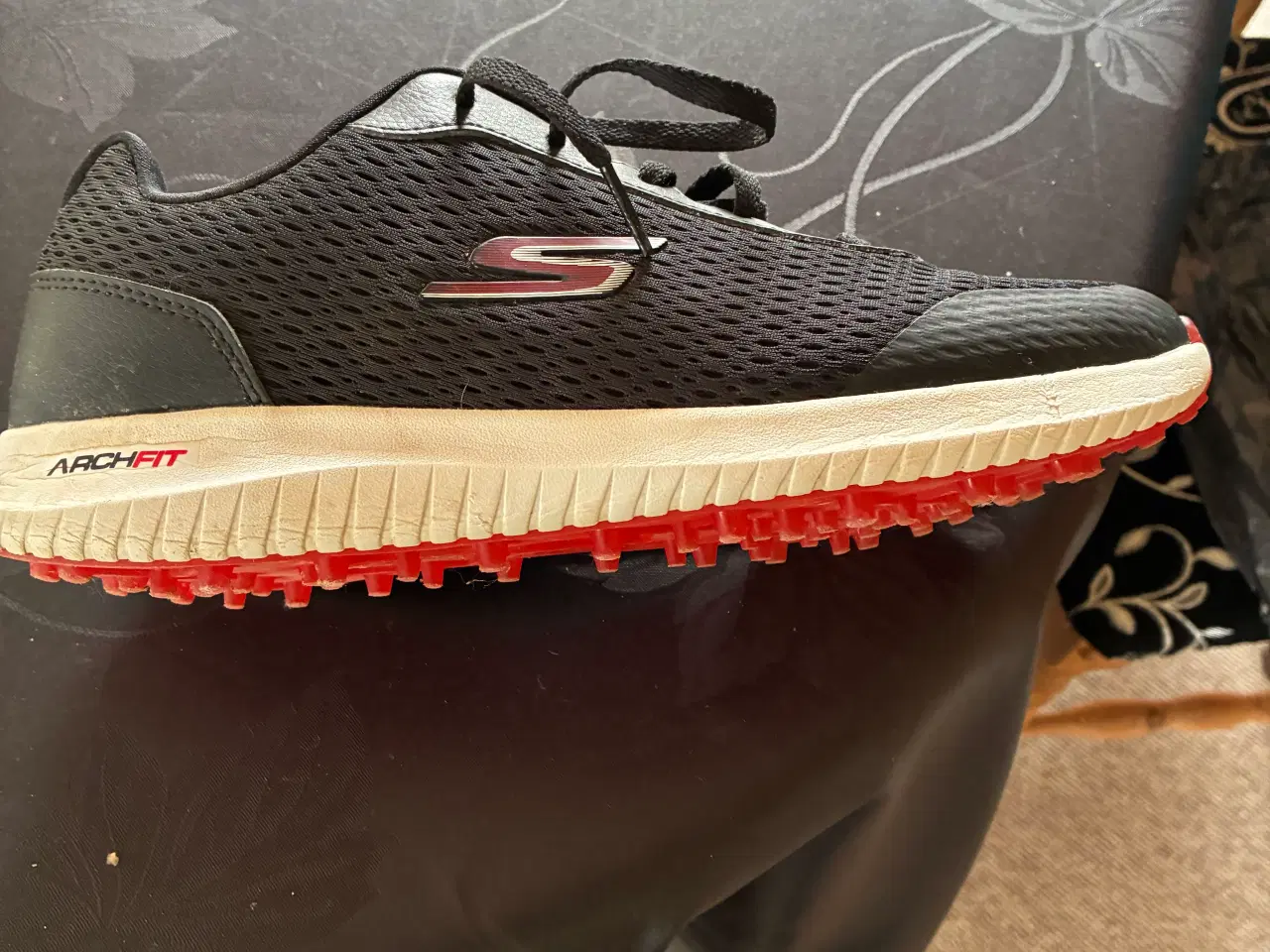 Billede 1 - Skechers Golfsko str. 42 sort mesh 