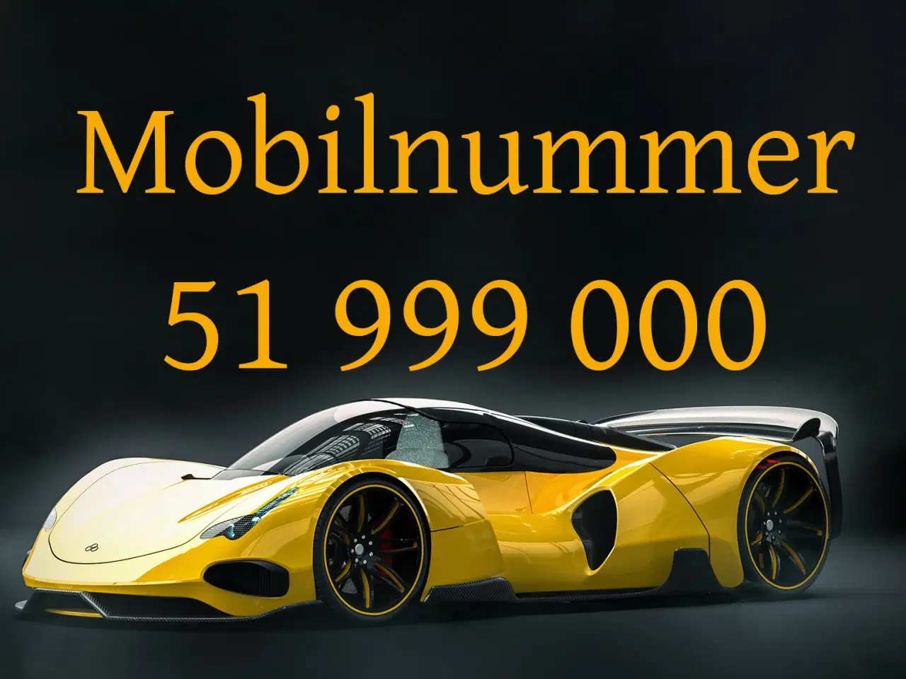 Billede 1 - Guldnummer 51 999 000