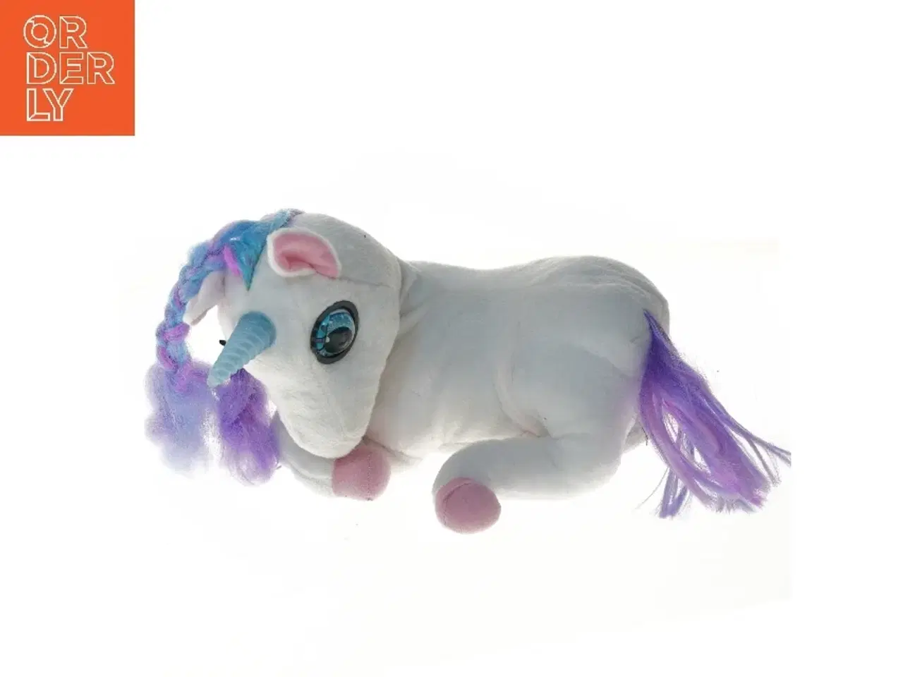 Billede 1 - Blød enhjørning bamse (str. 28 cm)