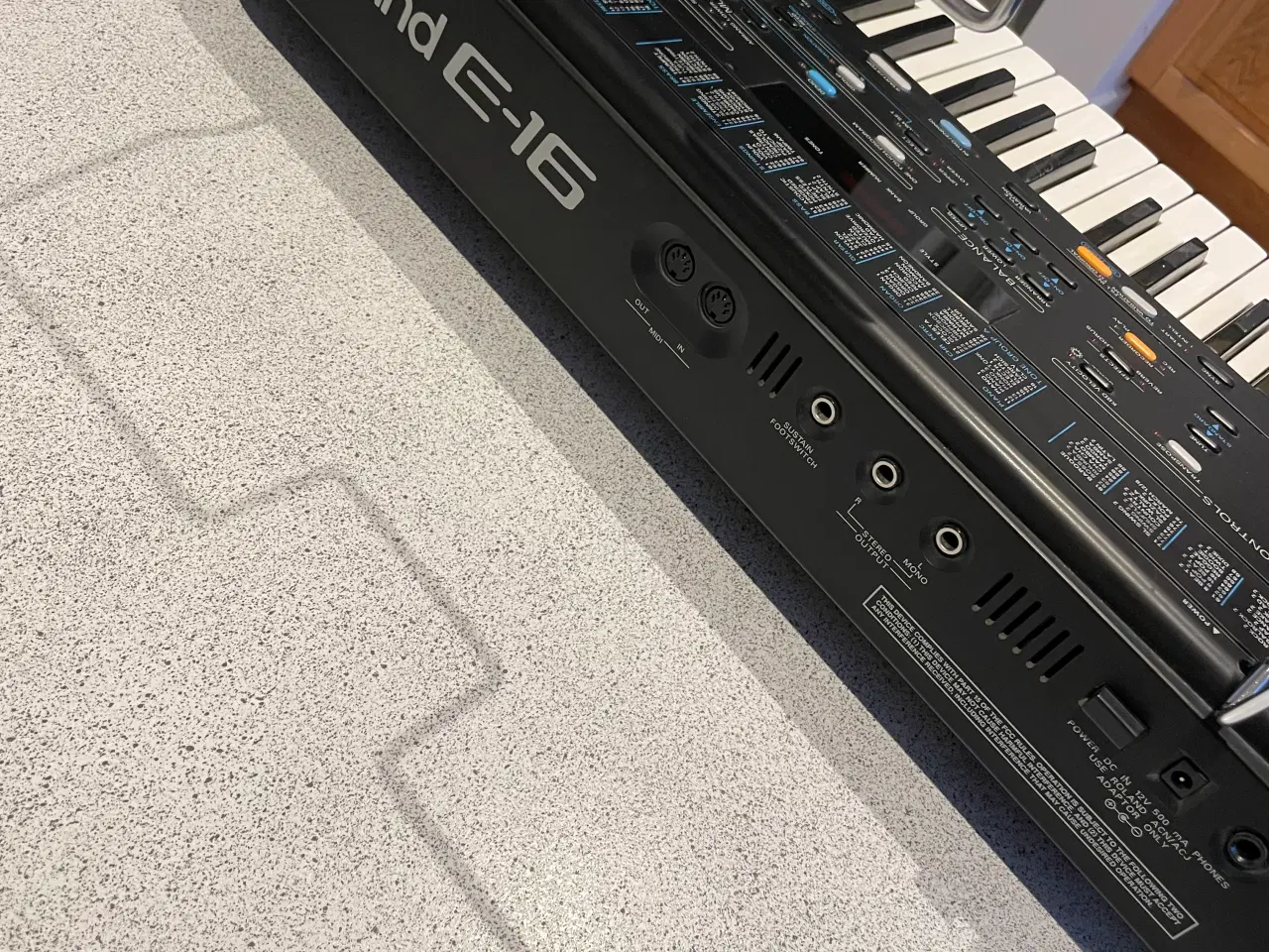 Billede 6 - Keyboard Roland E-16 synthesizer 