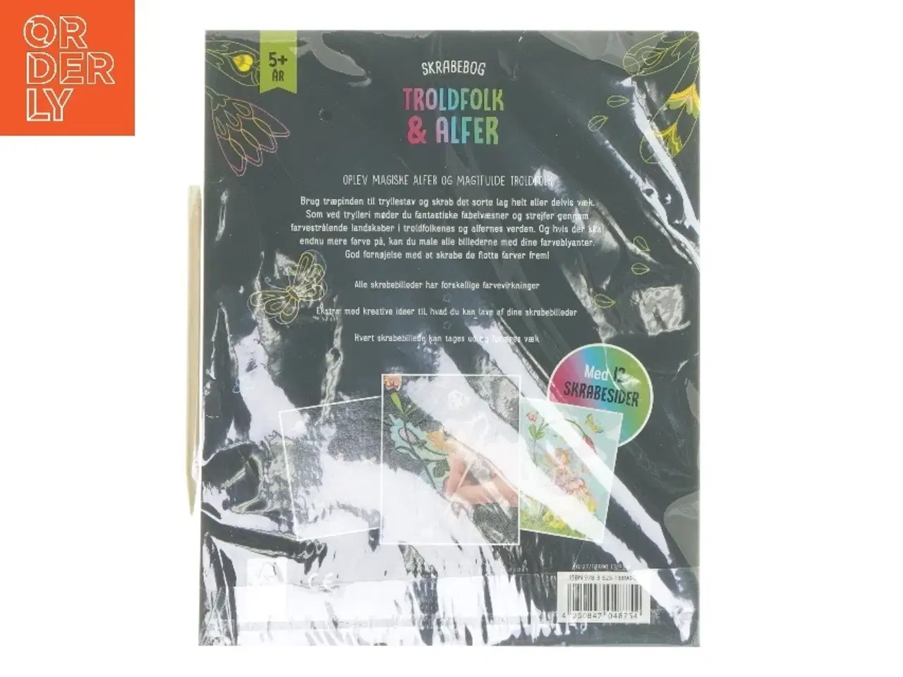 Billede 2 - Skrabebog Troldfolk & Alfer (Bog)