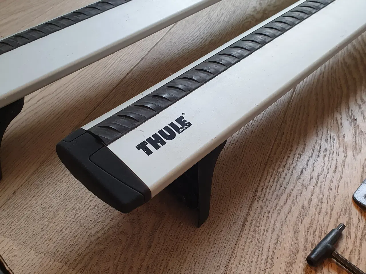 Billede 1 - Thule Wingbar lås-bare tagbøjler