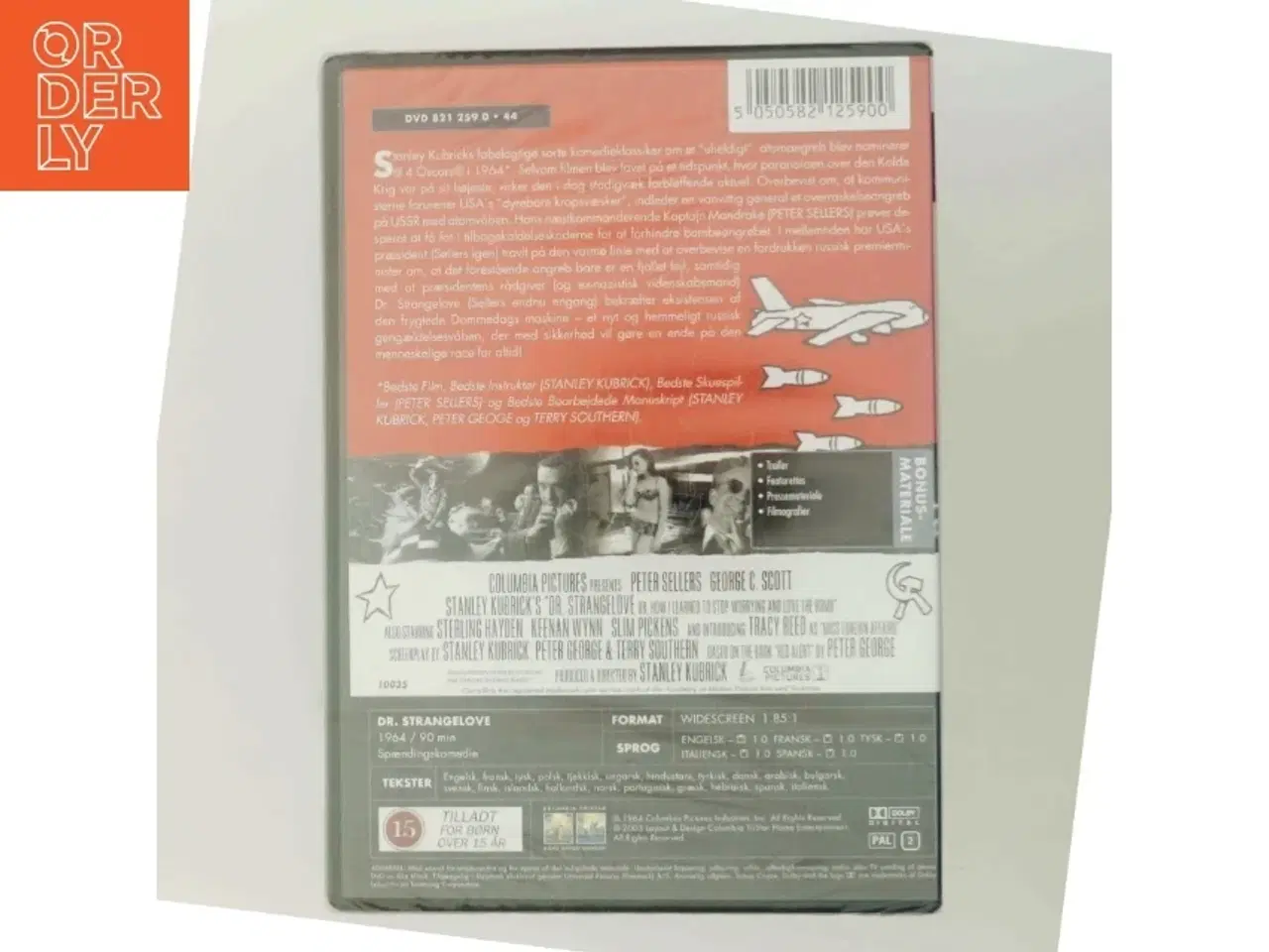 Billede 3 - Dr. Strangelove Or: How I Learned to Stop Worrying and Love the Bomb med Peter Sellers (DVD)