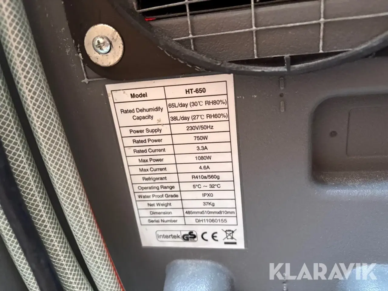 Billede 7 - Affugtere Intertek HT 650 2 styk