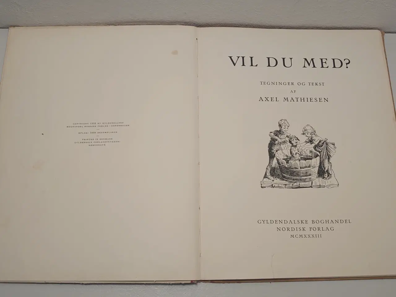 Billede 5 - Axel Mathiesen: Vil du med? 1.udg. år 1933