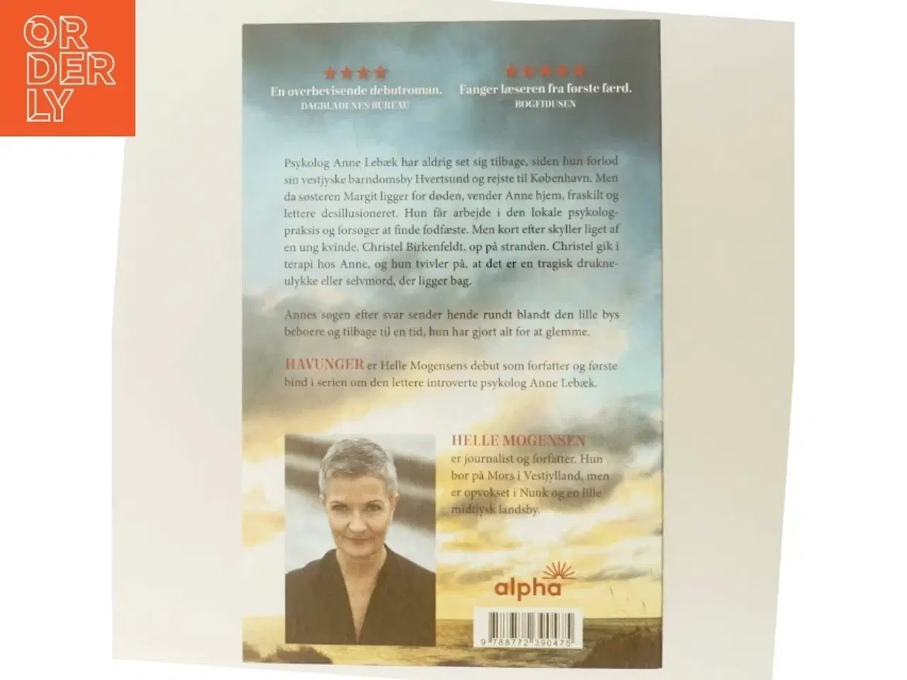 Billede 3 - 'Havunger: kriminalroman' af Helle Mogensen (f. 1969) (bog)