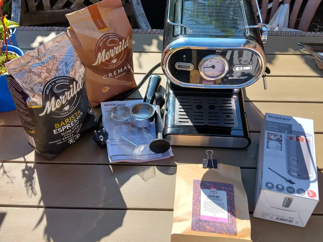 Billede 1 - Espressomaskine inkl. tilbehør