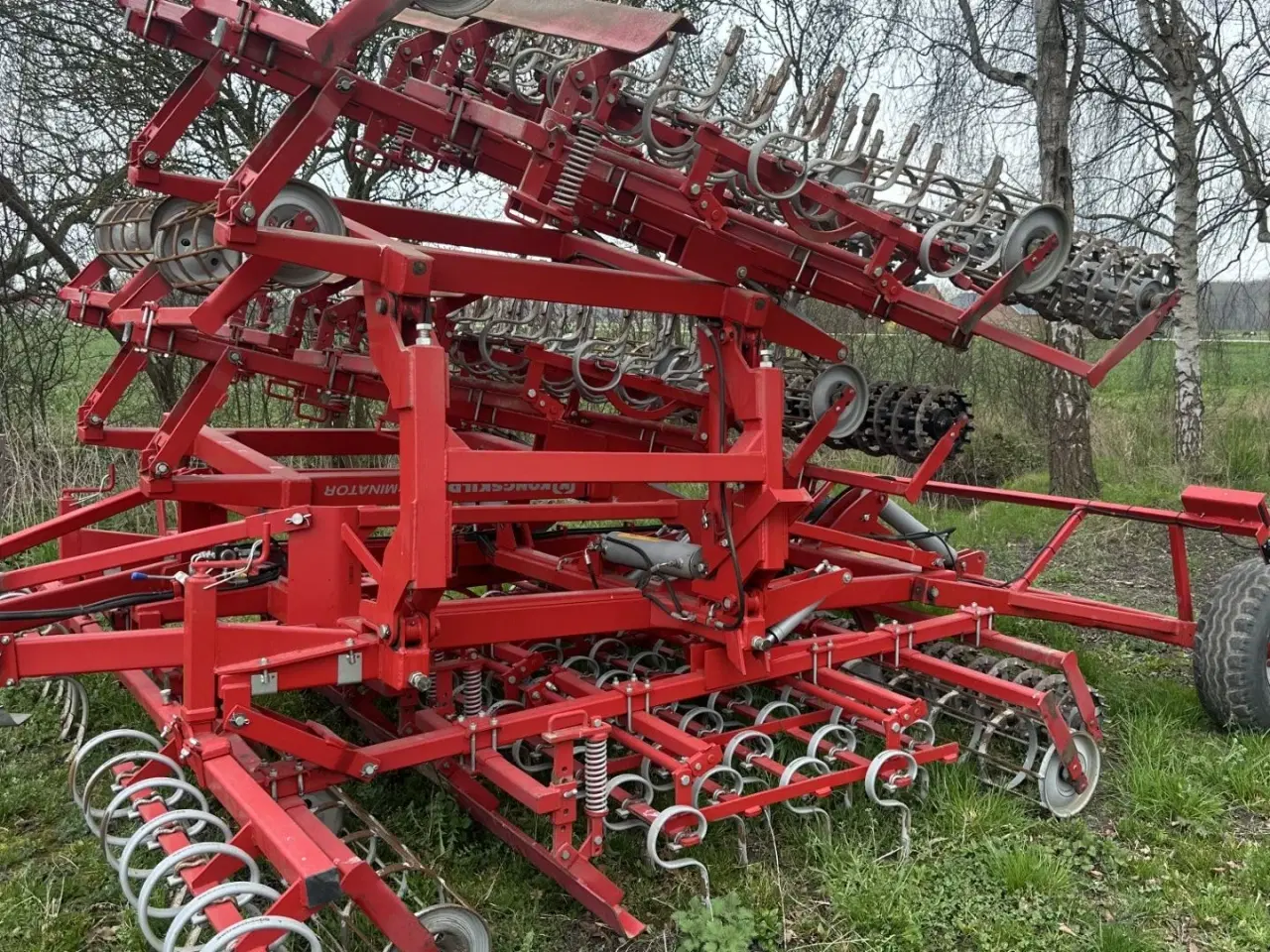 Billede 2 - Kongskilde 7 meter germinator med CROSKILL tromle bagerst. Velegnet til roer, spinat og andre speciel afgrøder.