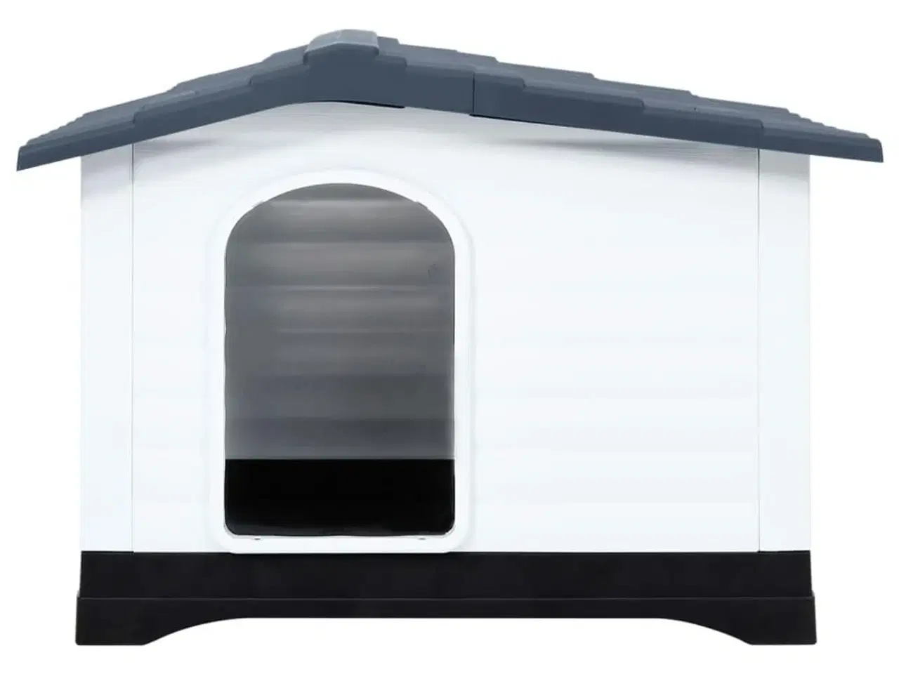 Billede 2 - Hundehus grå 90,5x68x66 cm polypropylen