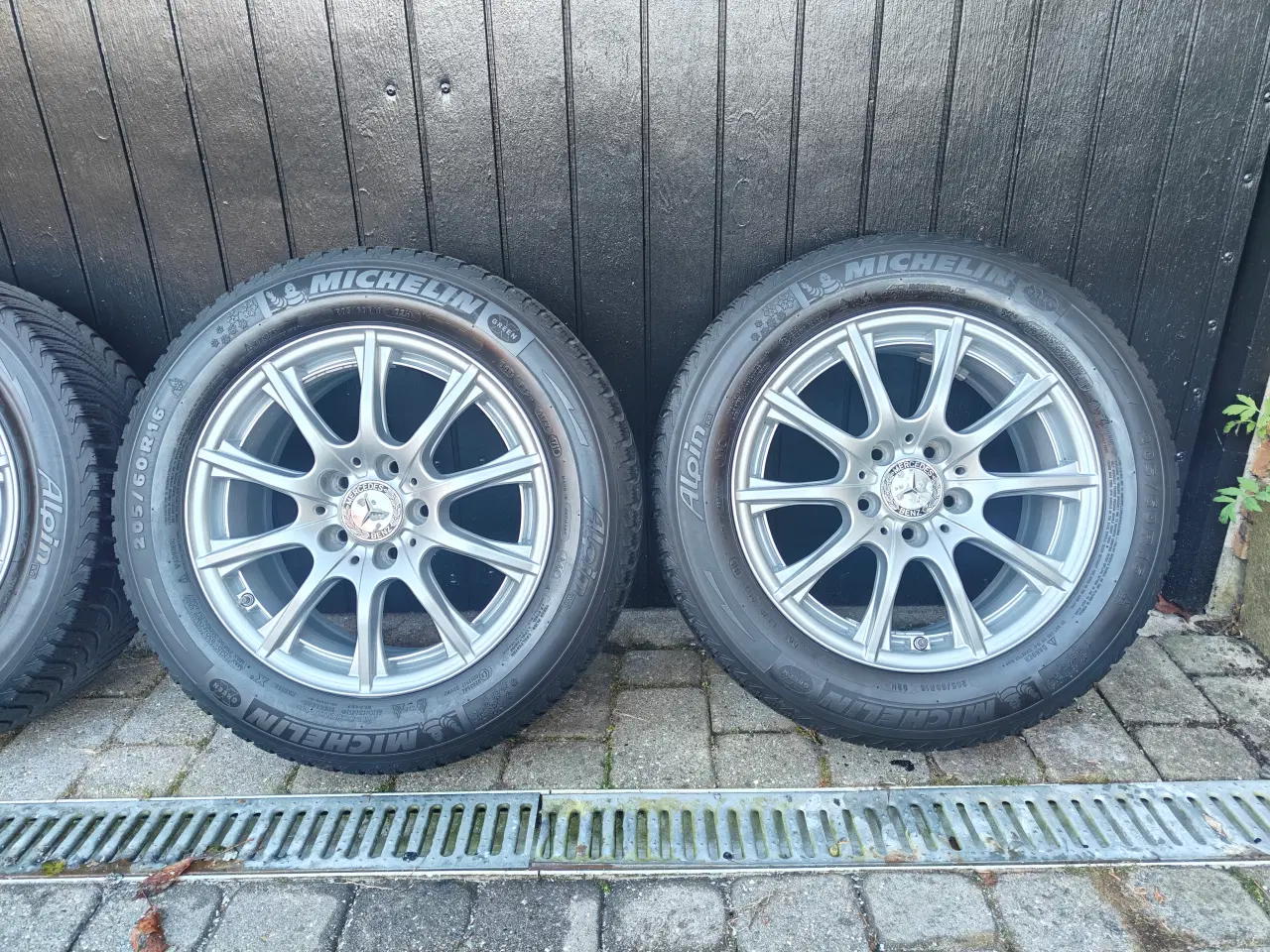 Billede 6 - 5x112 Mercedes fælge 16" Michelin vinterdæk 2300kr