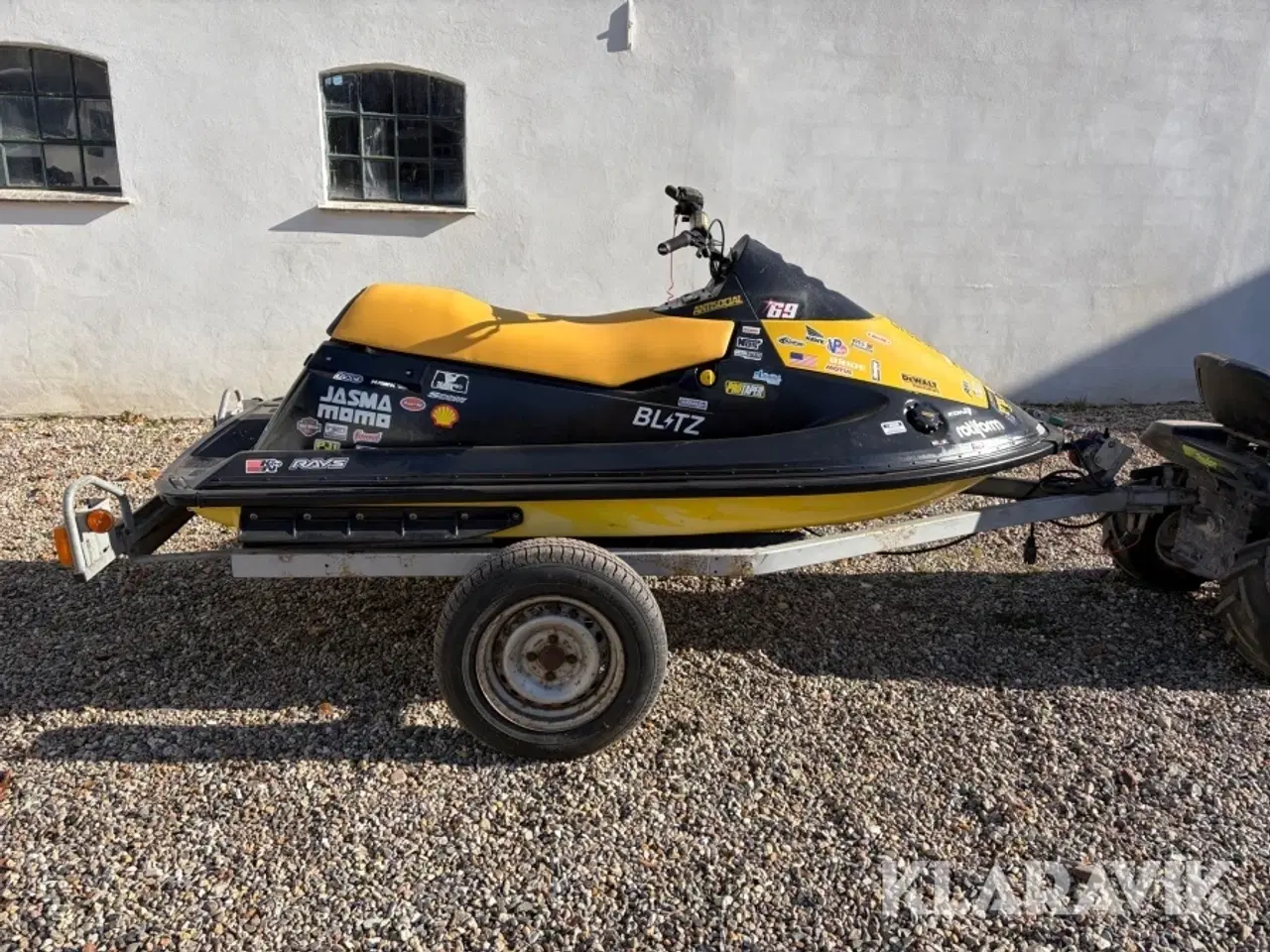 Billede 6 - Vandscooter Polaris SL 1050 med ophalervogn