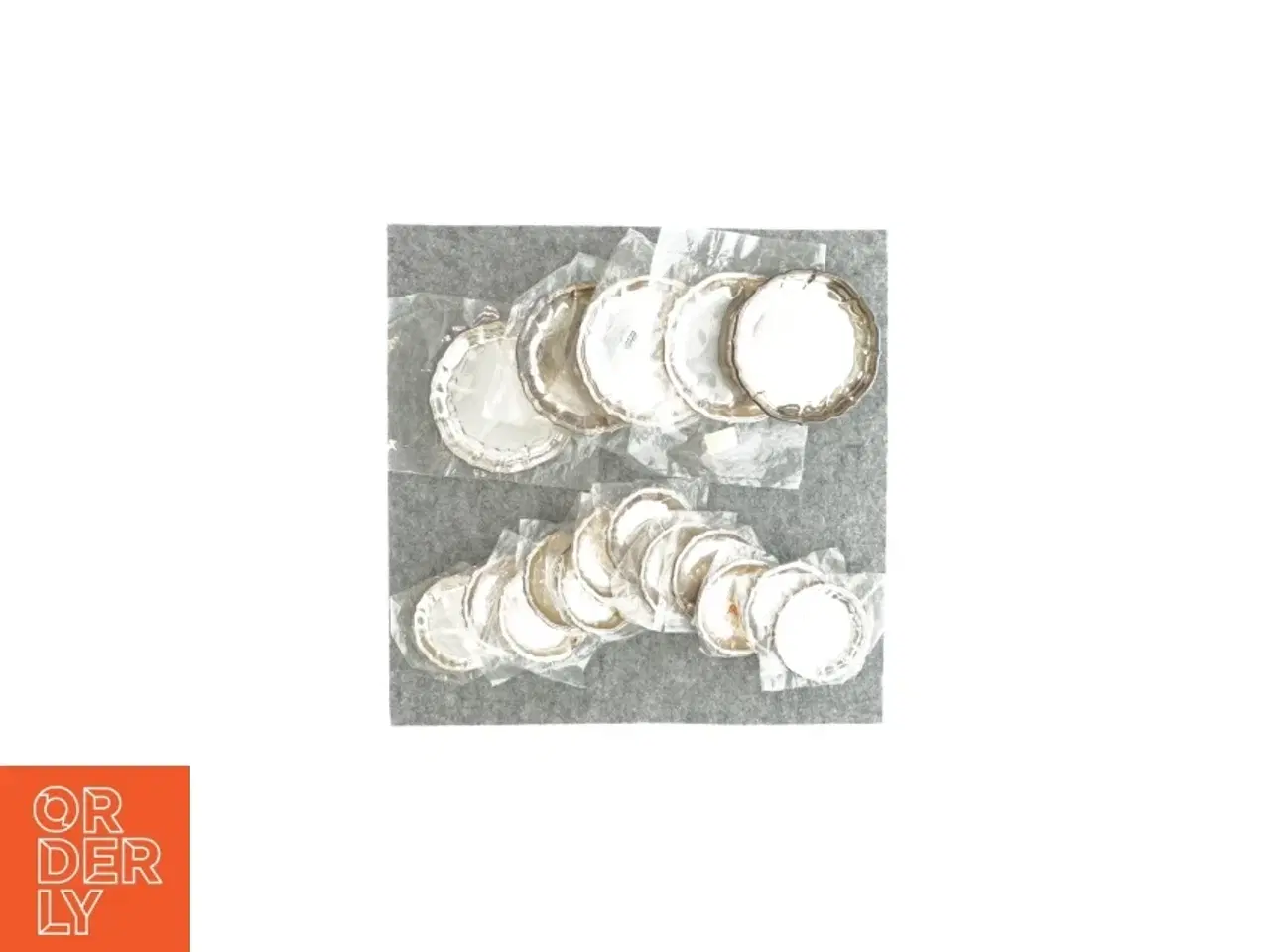 Billede 2 - Bordskånere i sølv fra Poul E Boysen