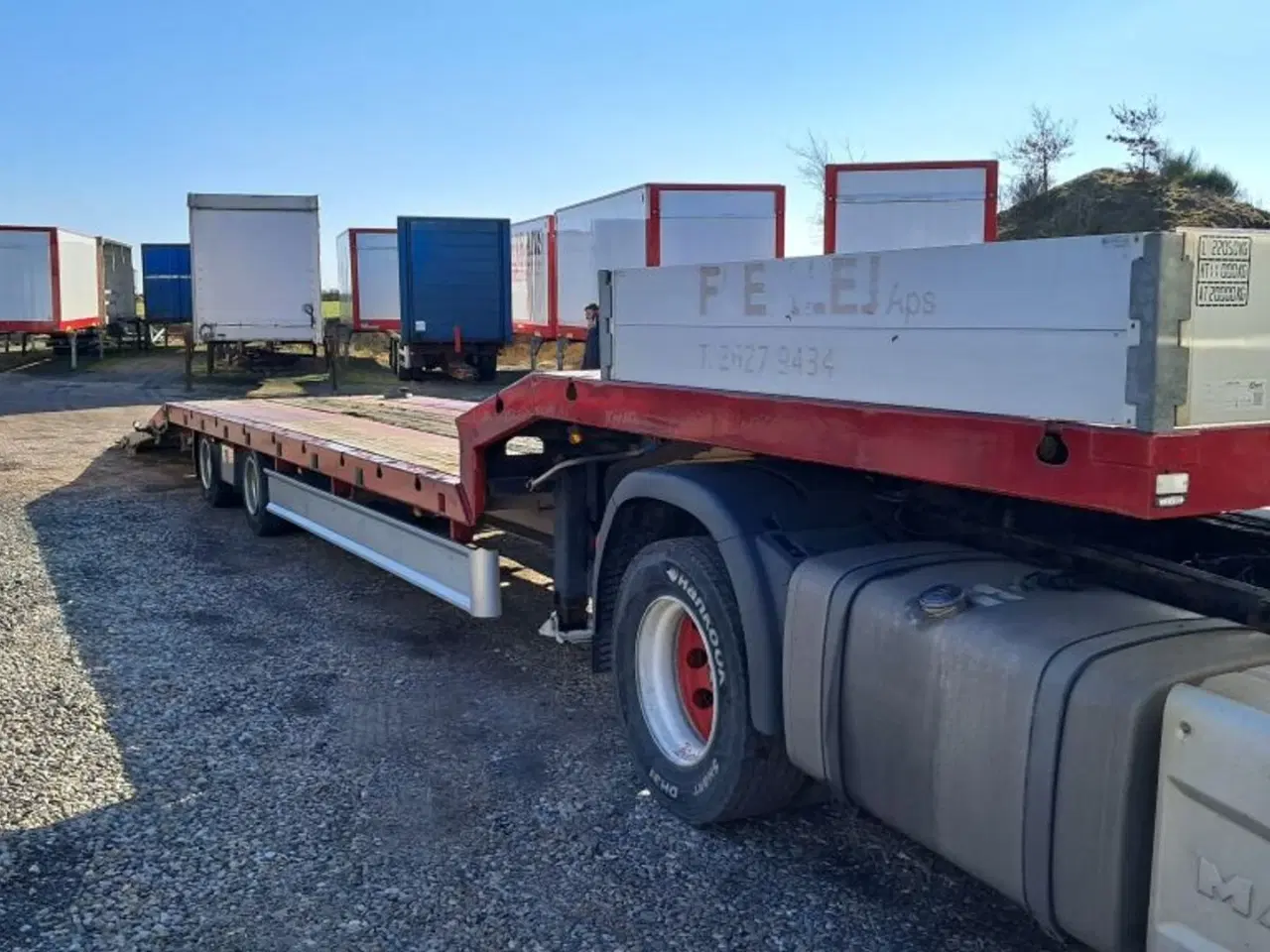 Billede 5 - Fliegl SZS 310 T Ekstra lang maskin/autotrailer