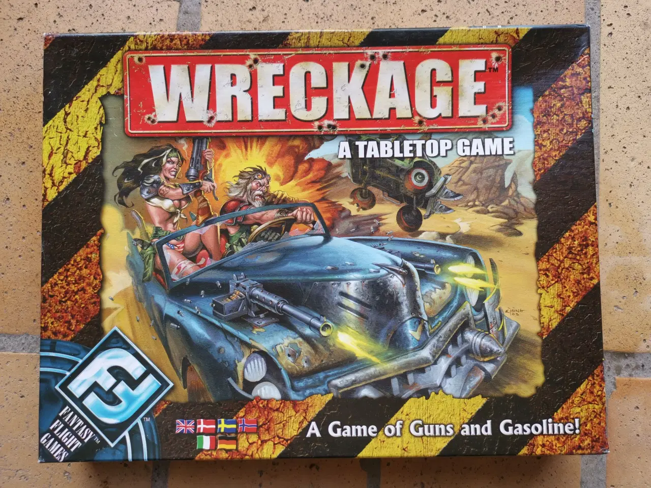 Billede 1 - Wreckage - Et spil om pistoler og benzin Brætspil