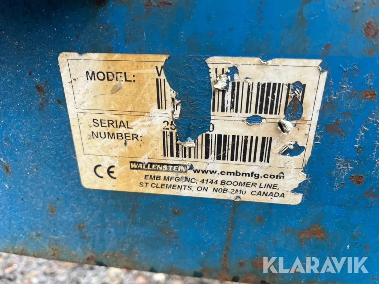 Billede 5 - Brændekløver Wallenstein WX540