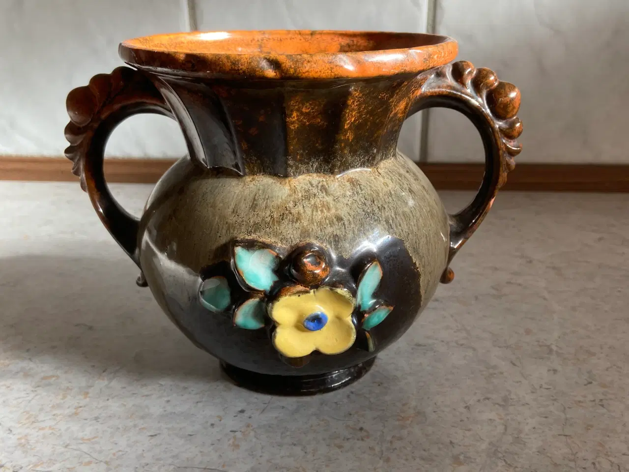 Billede 3 - Gammel antik vase