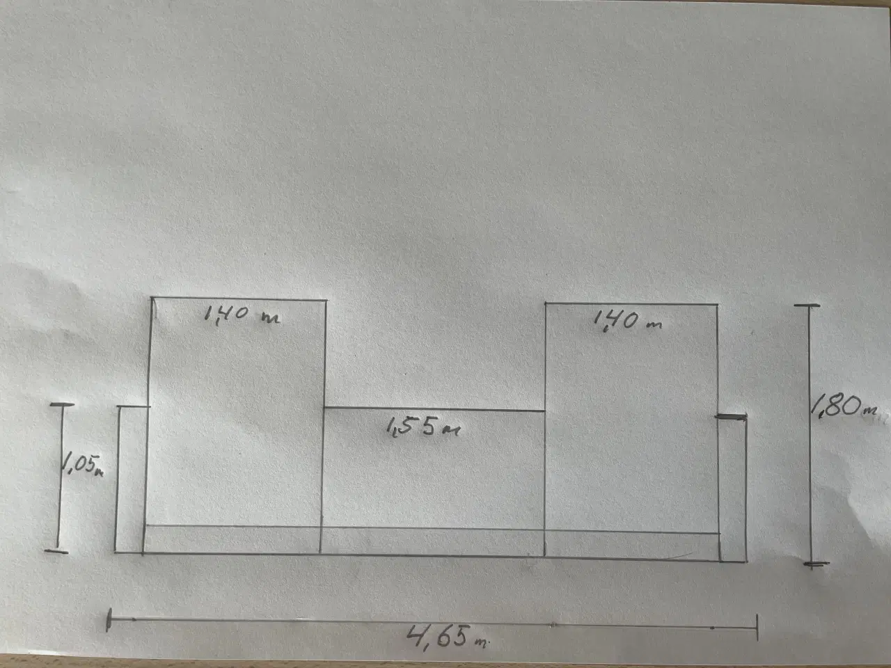 Billede 2 - Kæmpe stor dobbelt chaiselong sofa