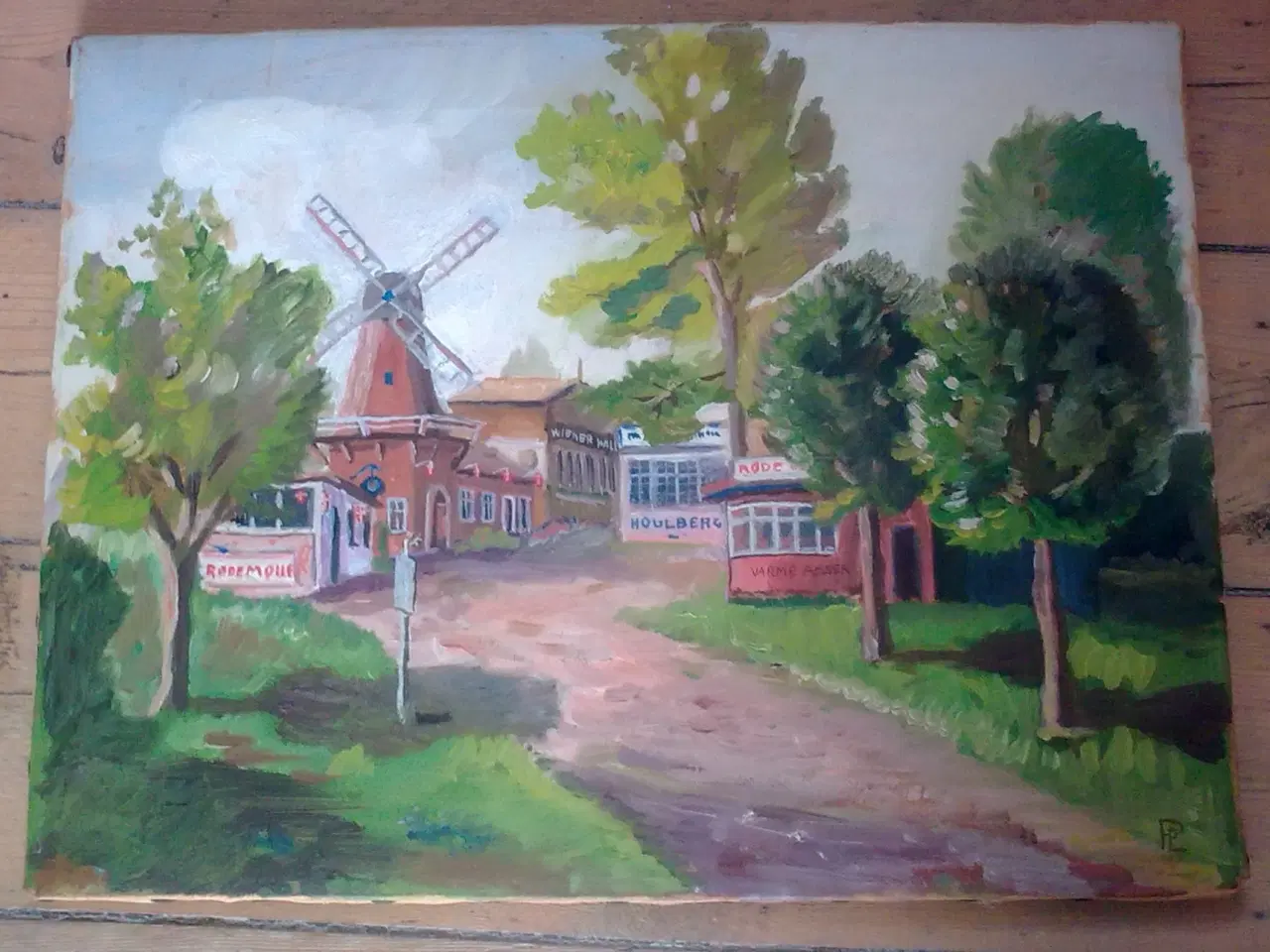 Billede 9 - Miniature glas +45 år RETRO olielampe håndlavet