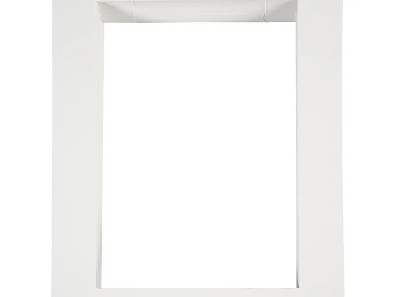 Billede 1 - Passepartoutrammer , A4, str. 28,5x37 cm, 500 g, hvid, 100stk./ 1 pk.